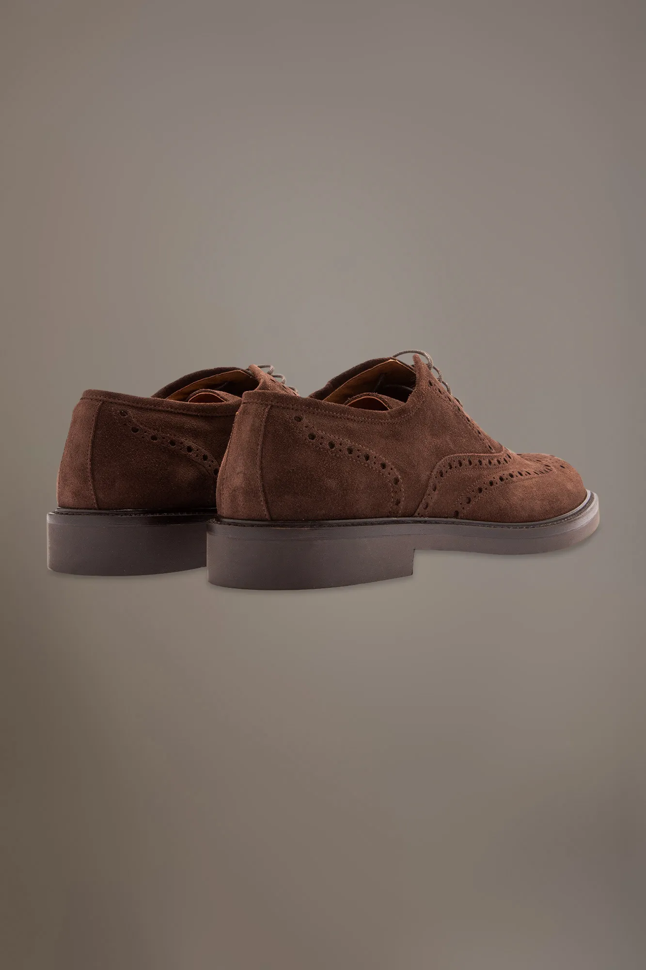 Scarpa in suede Oxford Bruge Uomo 100% pelle