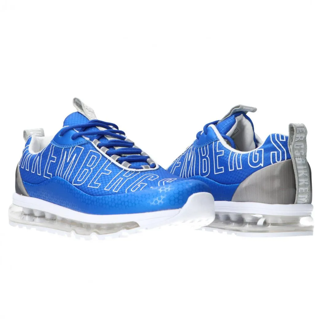 Scarpa stringa lace up Azzurro