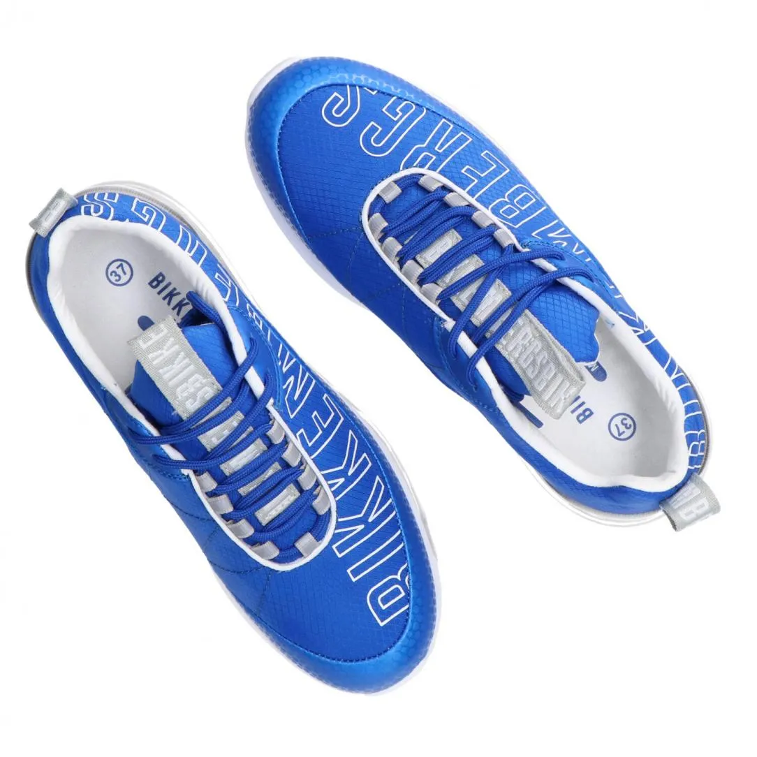 Scarpa stringa lace up Azzurro