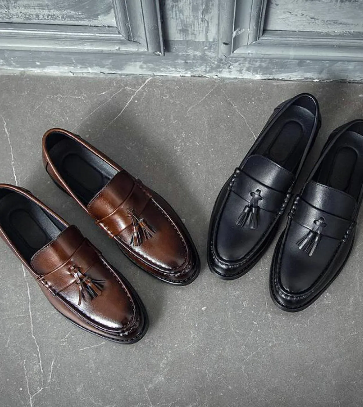 Scarpe basse da uomo Oxford in pelle Scarpe formali Scarpe eleganti da uomo Scarpe da sposa in pelle Paty stile brogue fatte a m