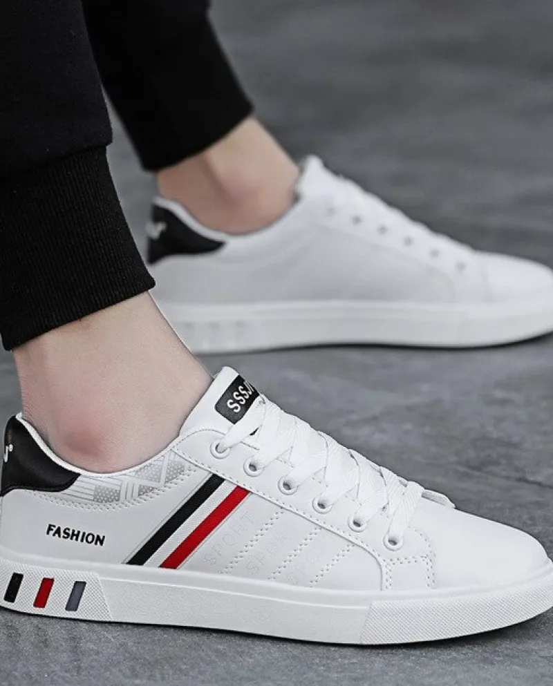 Scarpe casual da uomo in pelle Mocassini da passeggio comfort Mocassini da guida Sneakers bianche traspiranti Tempo libero masch