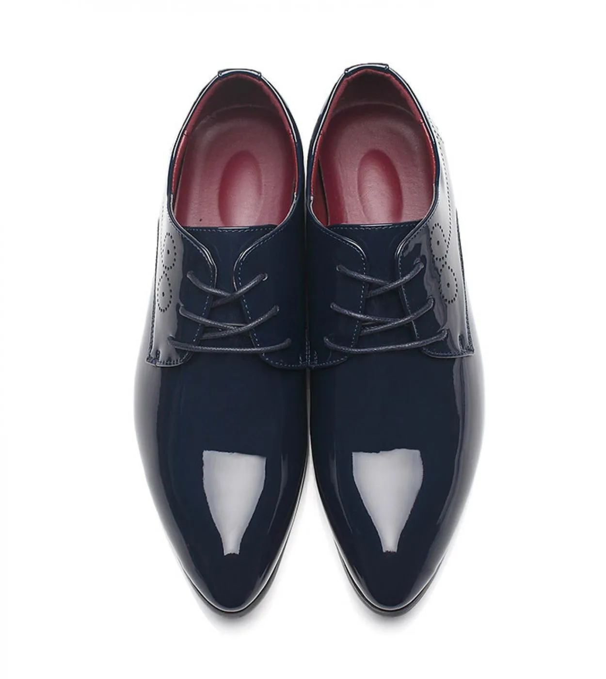 Scarpe da uomo di marca di alta qualità Scarpe eleganti da uomo in pelle Oxford Scarpe da uomo daffari di moda Scarpe da sposa