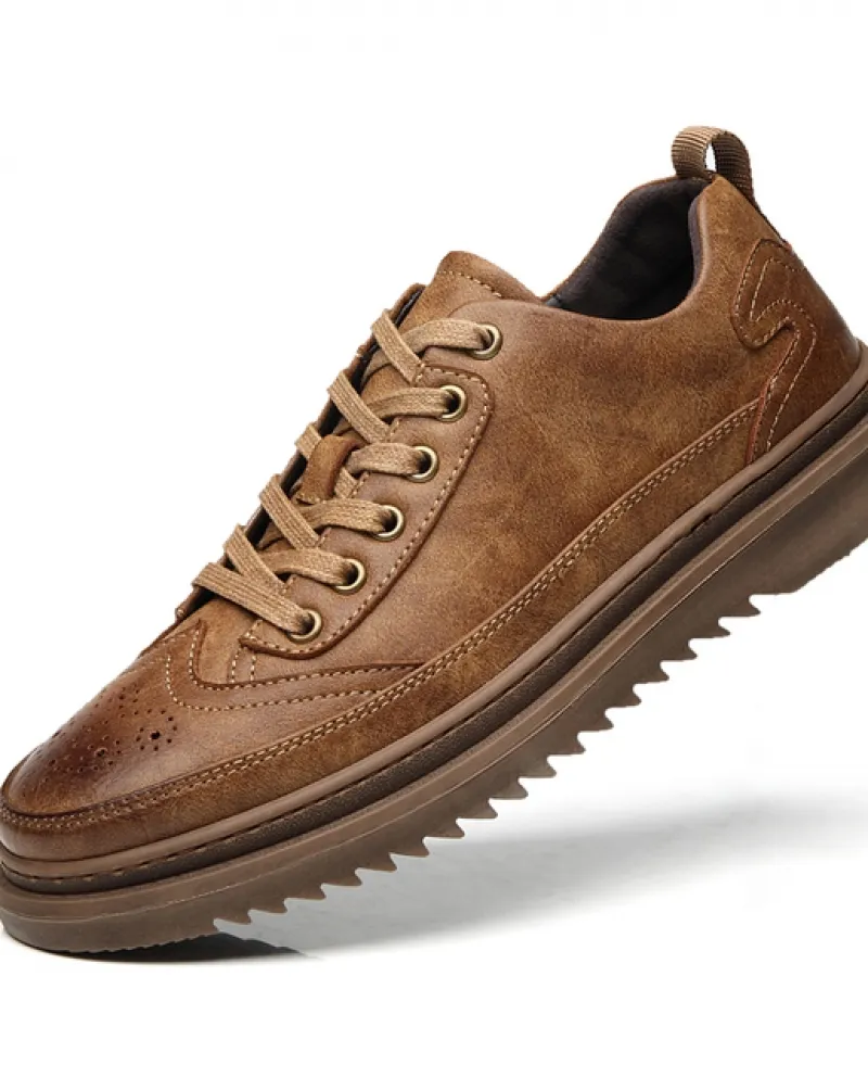 Scarpe da uomo in pelle casual casual in pelle Masculino Mocassini Mocassini Scarpe informali Shoesformen Moda uomo genuina Non