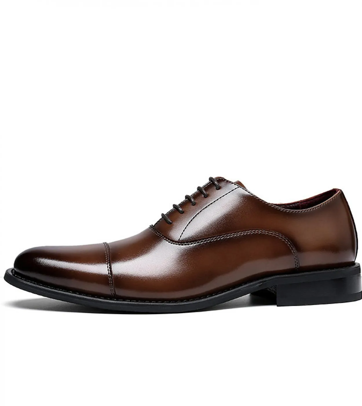 Scarpe da uomo in pelle formale Scarpe da ufficiale in pelle Scarpe brogue in pelle da uomo