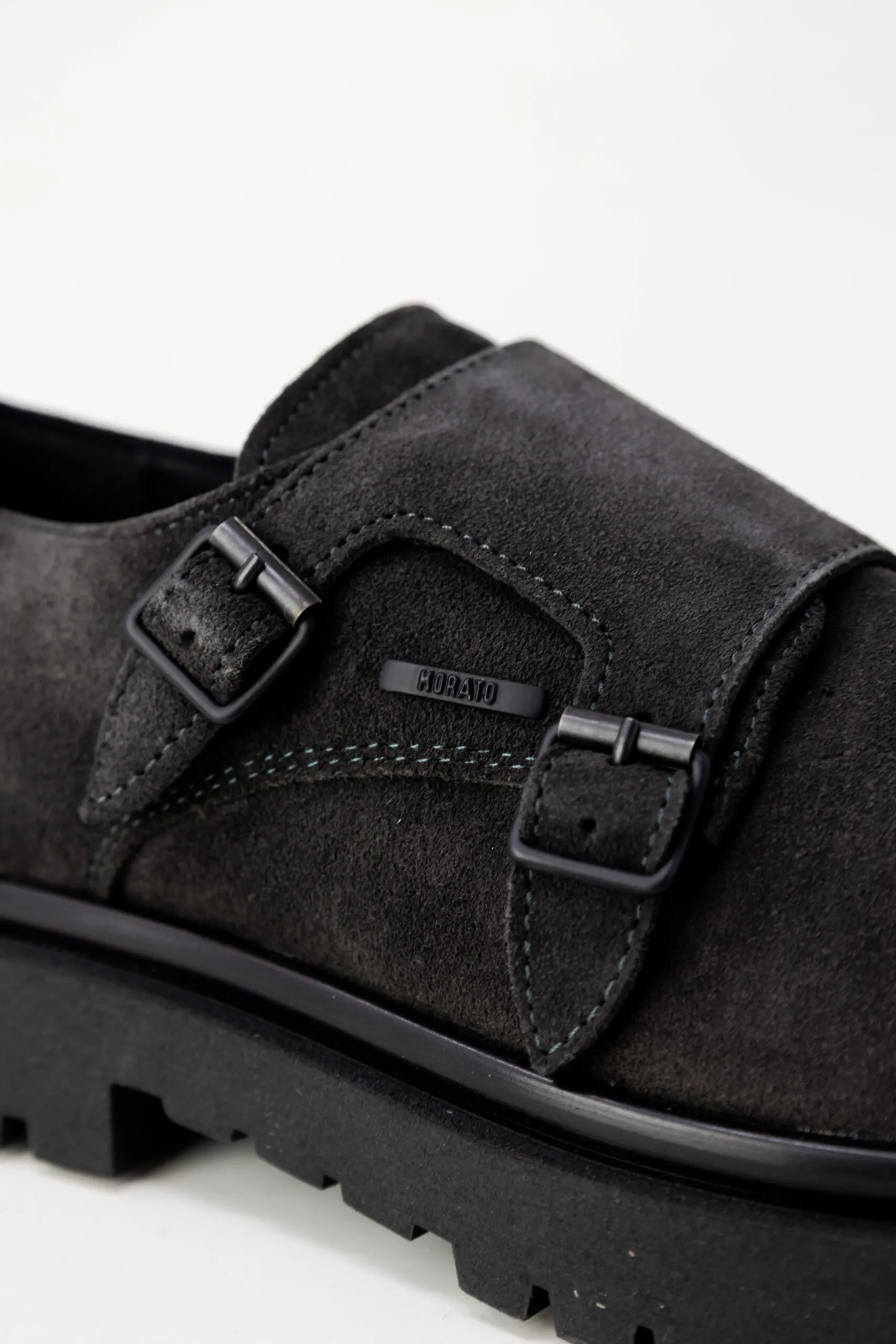 Scarpe eleganti Antony Morato derby barren in camoscio Antracite