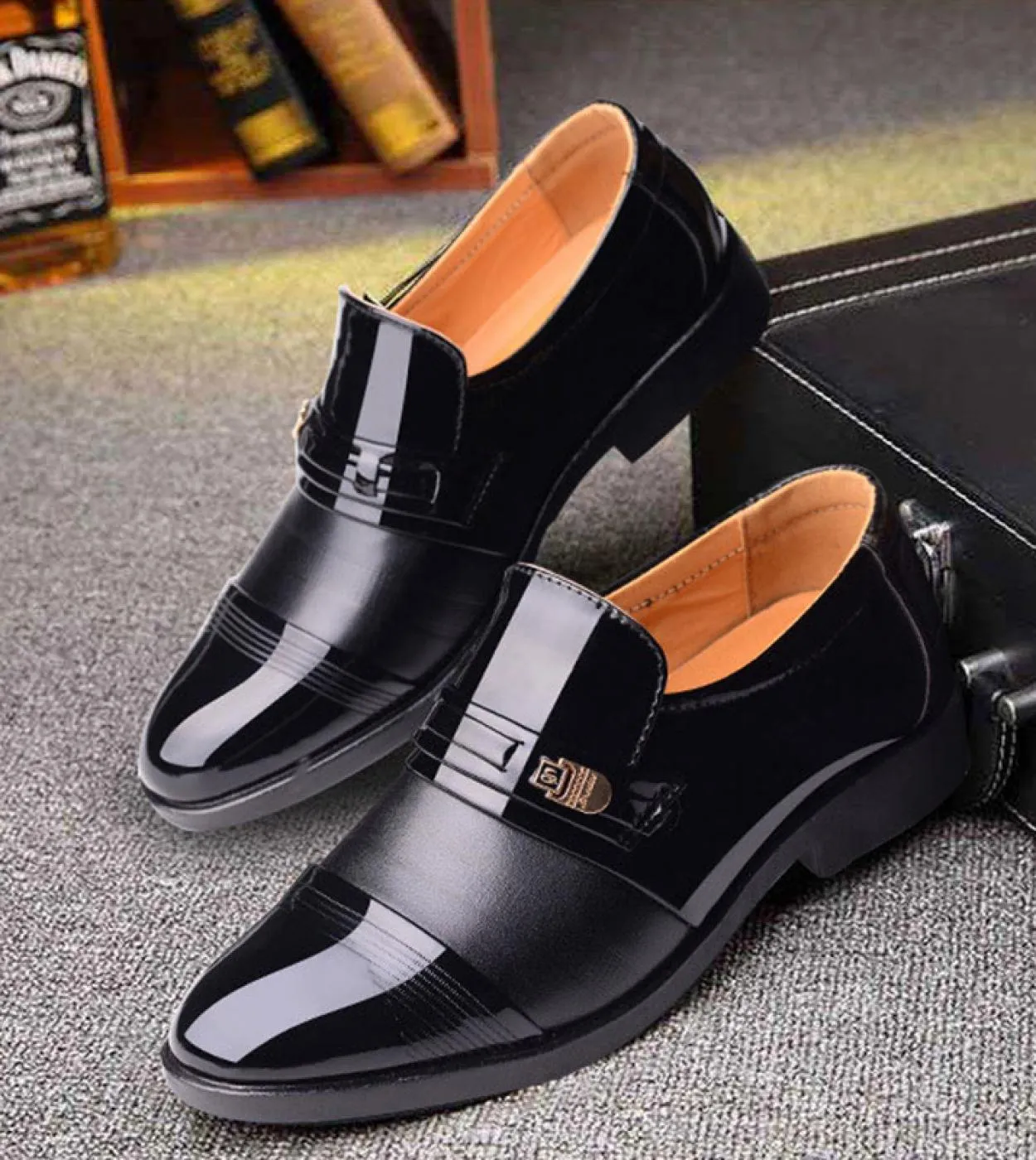 Scarpe eleganti da uomo daffari di moda Scarpe da uomo eleganti da uomo Scarpe oxford Scarpe da uomo in pelle di alta qualità 8