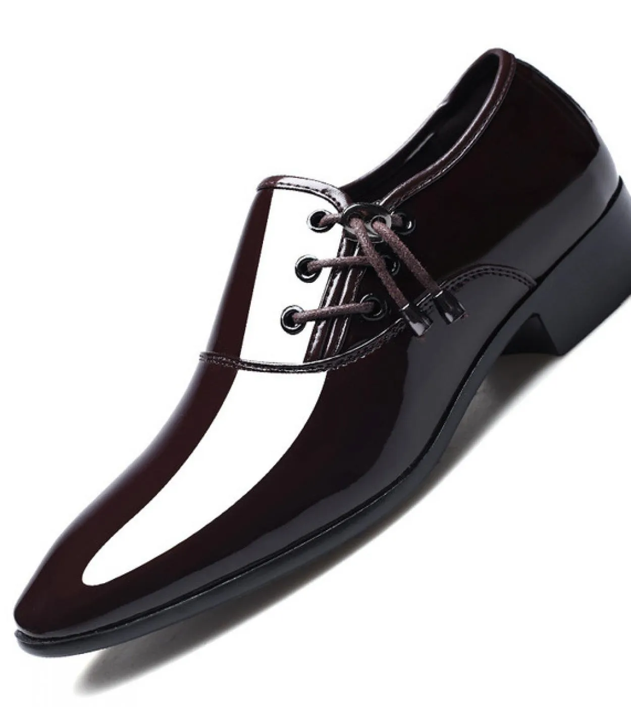 Scarpe eleganti da uomo Scarpe da cerimonia da uomo in pelle Moda di lusso Scarpe da sposa da sposo Scarpe da uomo oxford Abito