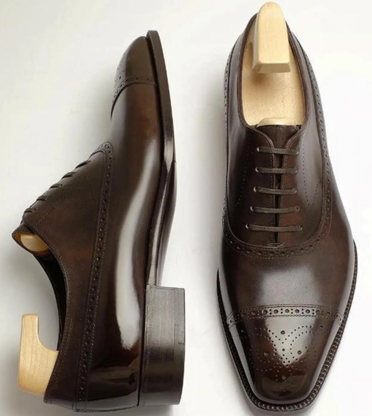 Scarpe eleganti marroni da uomo Scarpe eleganti marroni da uomo Saldi Scarpe brogue marroni da uomo Scarpe eleganti da uomo