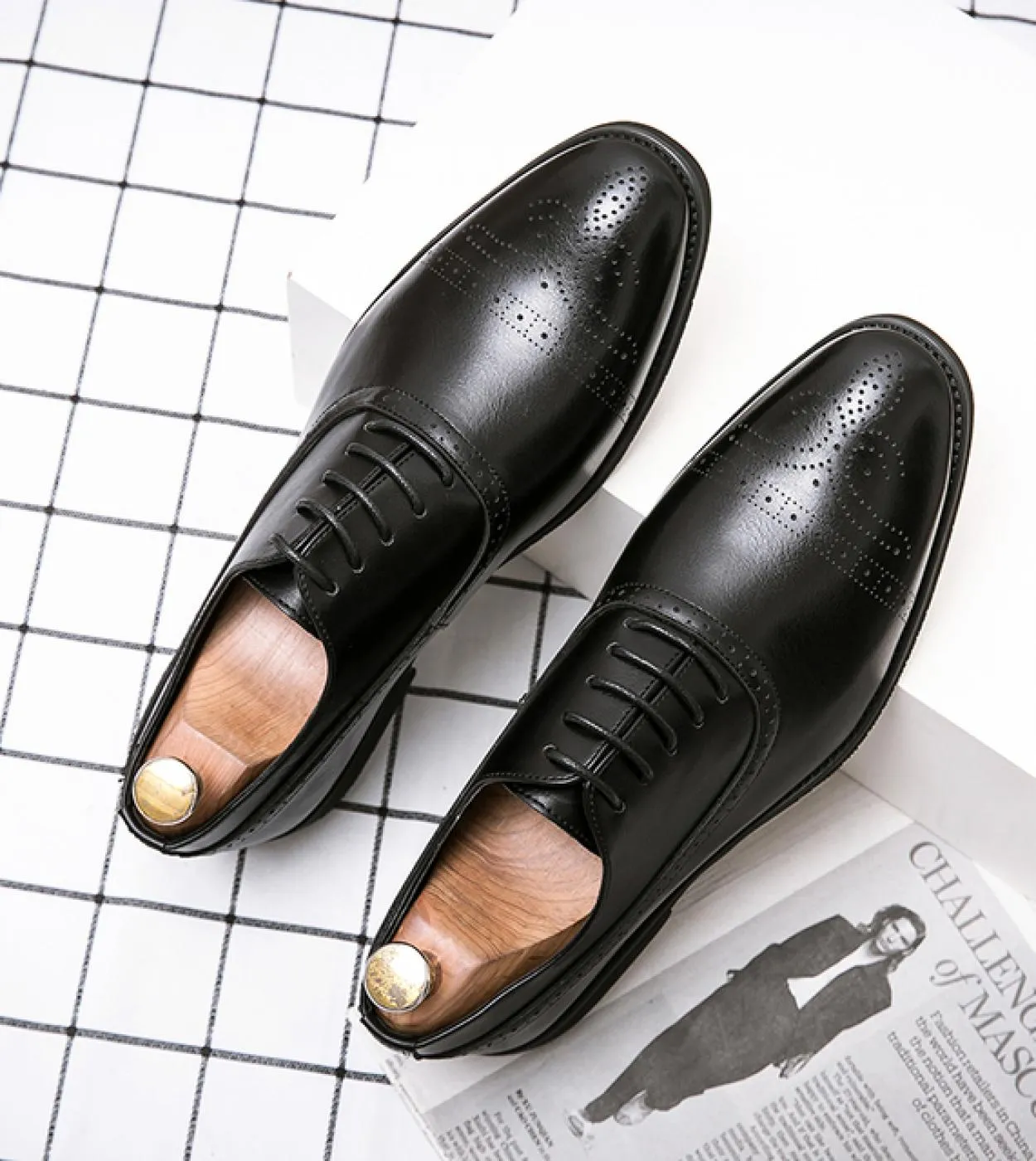 Scarpe eleganti marroni da uomo Scarpe eleganti marroni da uomo Saldi Scarpe brogue marroni da uomo Scarpe eleganti da uomo