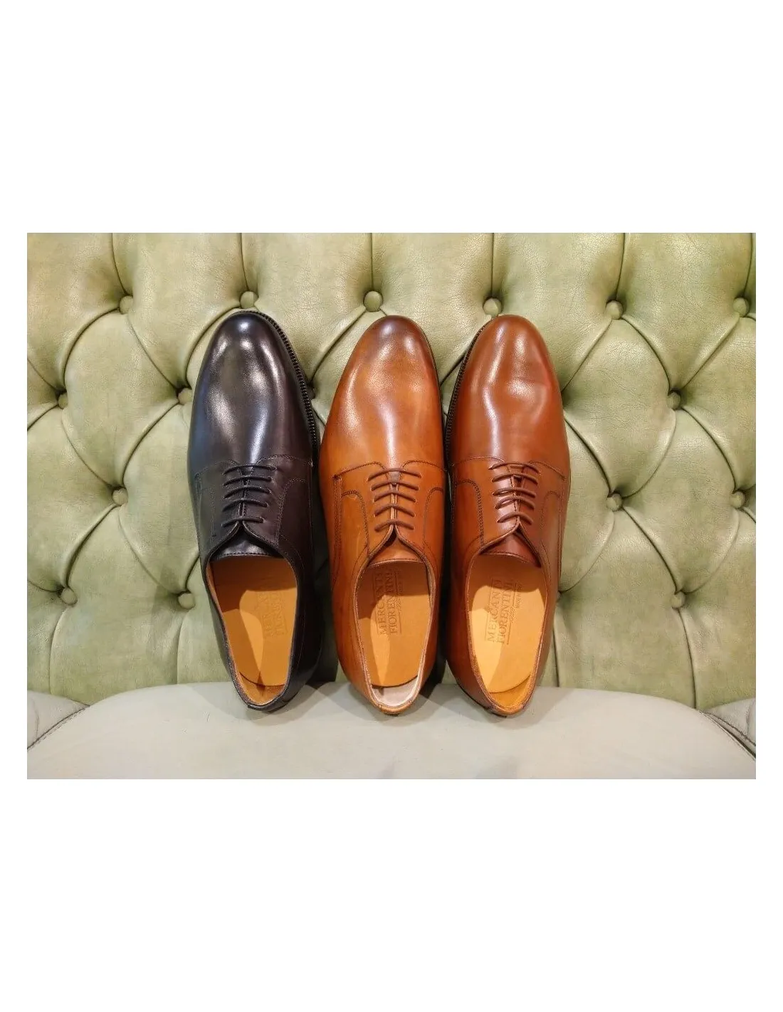 Scarpe eleganti uomo lisce, by Mercanti Fiorentini