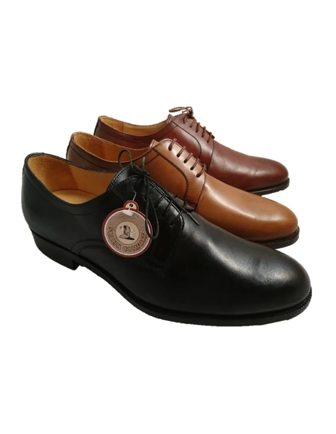 Scarpe eleganti uomo lisce, by Mercanti Fiorentini