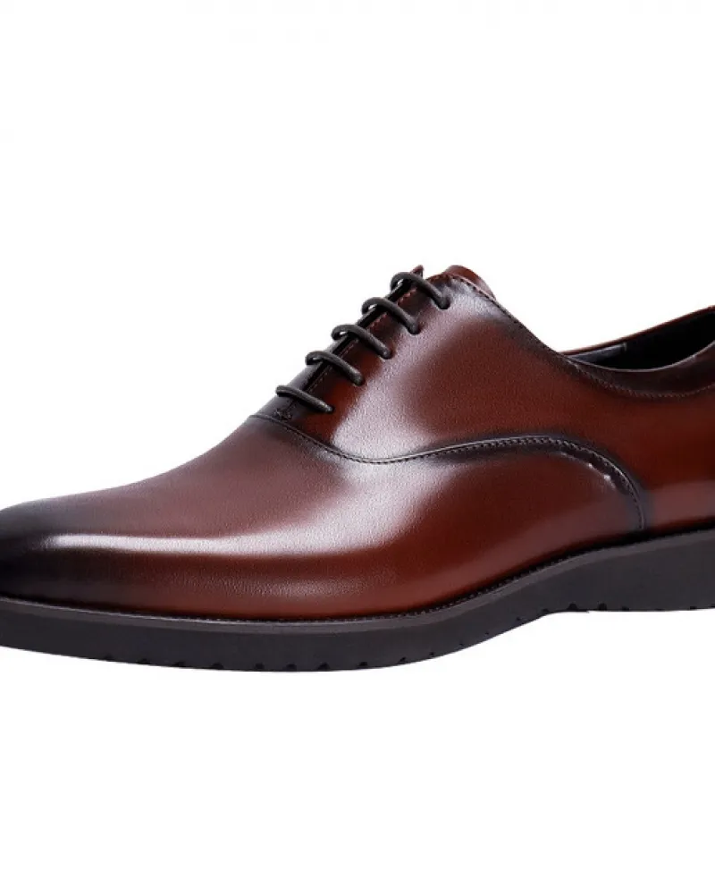 Scarpe formali da uomo Scarpe oxford in vera pelle per uomo Scarpe eleganti da uomo Scarpe da lavoro in pelle con lacci da sposa
