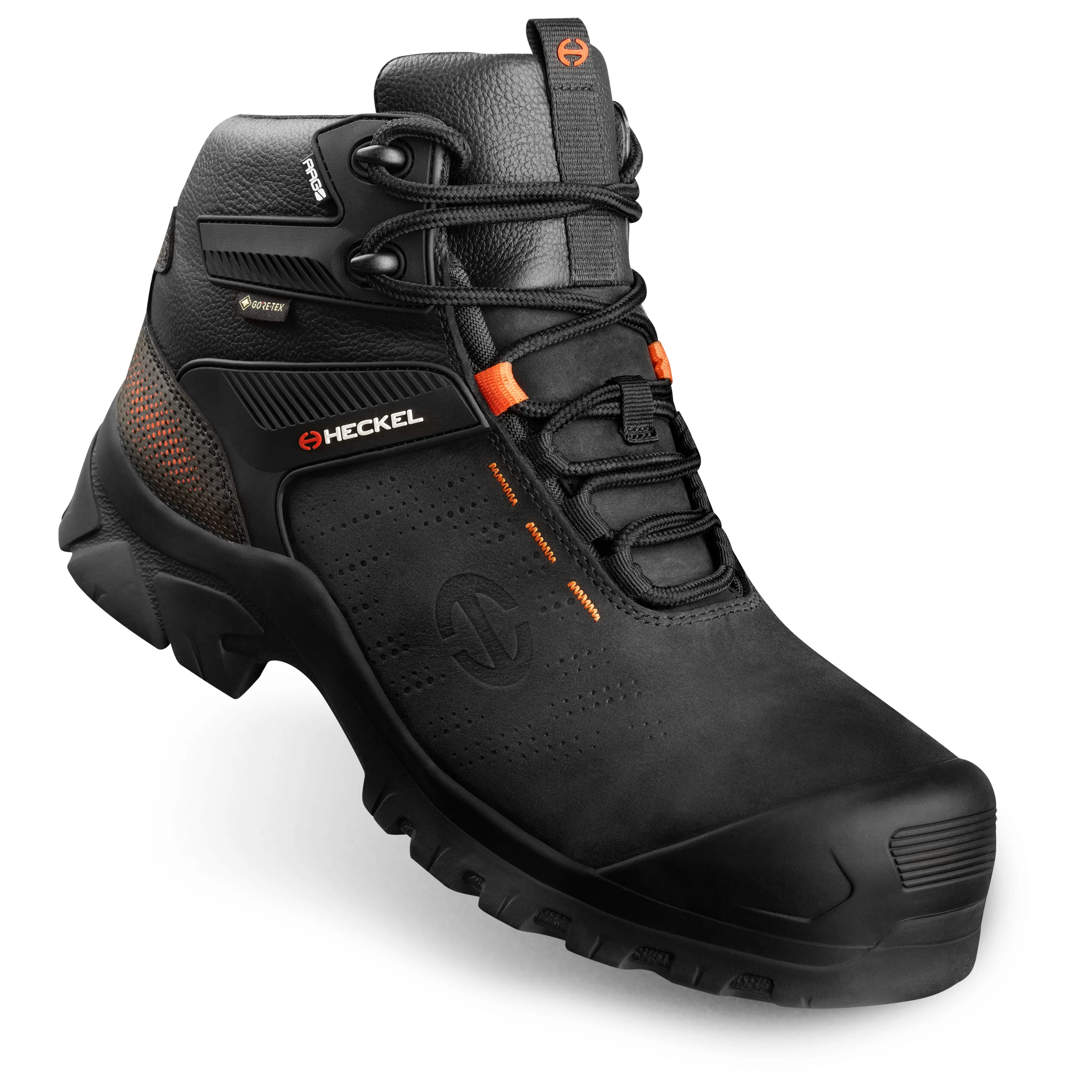 Scarponcino antinfortunistico Heckel da  Unisex tg. 38, col. Nero