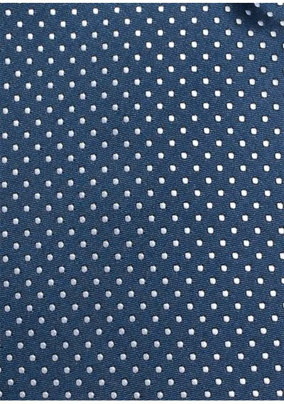 Scatola da regalo a pois blu scuro