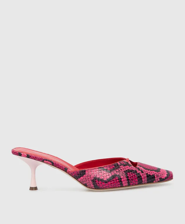 Sergio Rossi Sabot in pelle rosa 