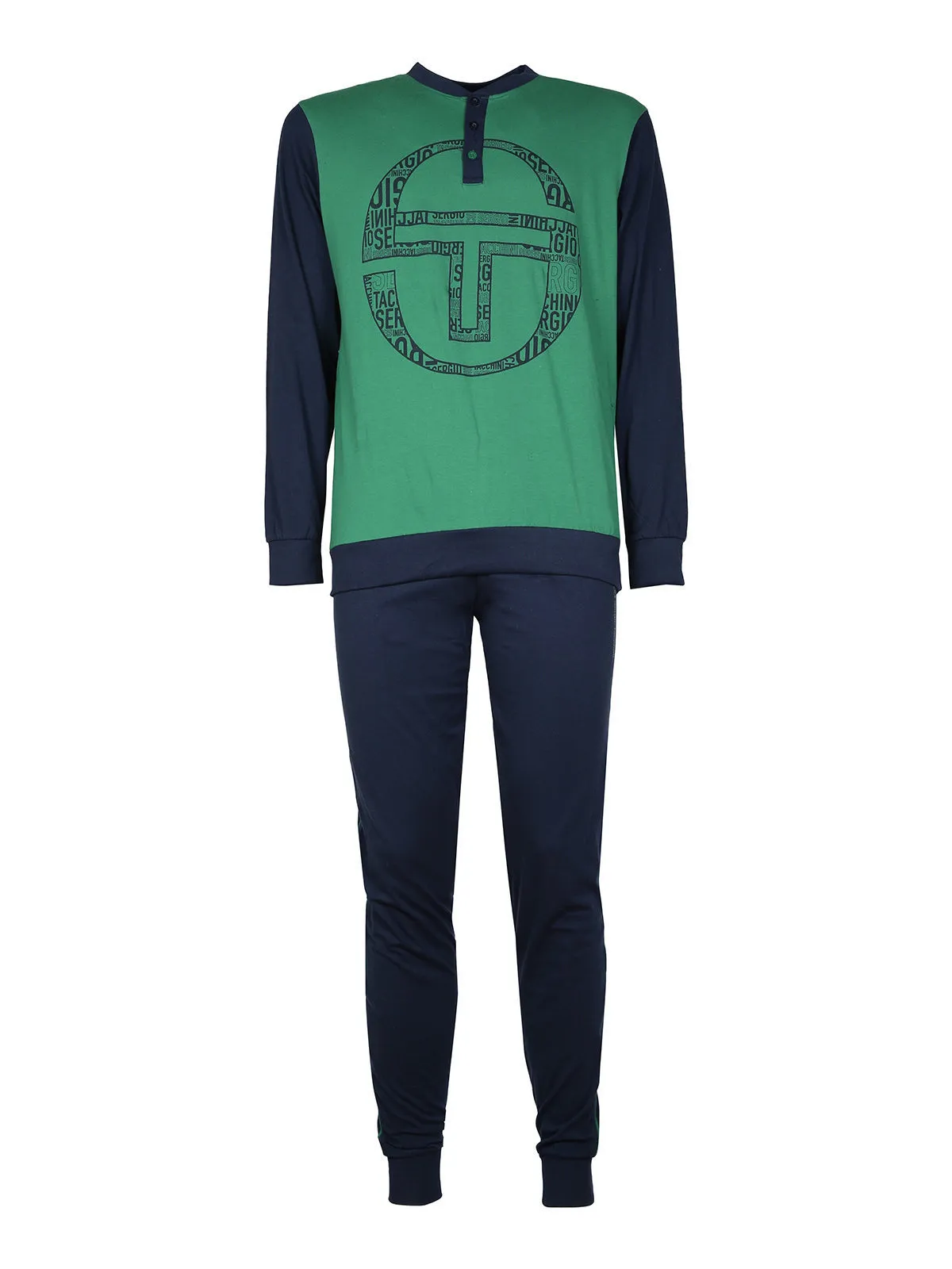 Sergio Tacchini Pyjama long en coton pour homme