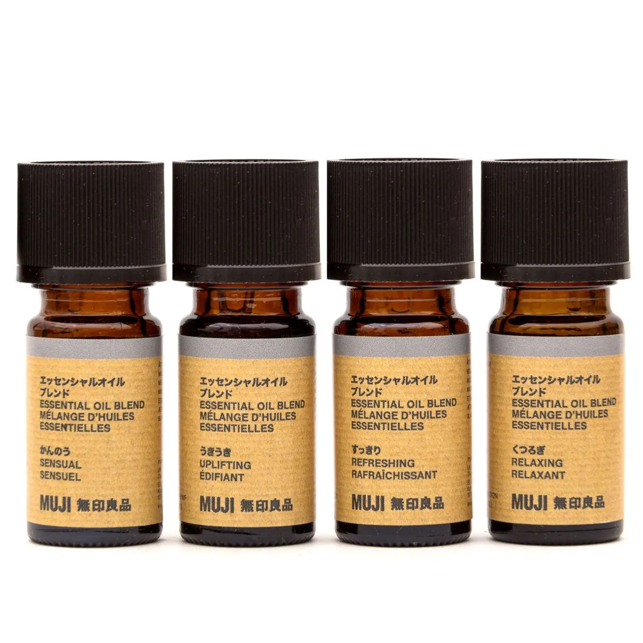 Set 4  oli essenziali Rinvigorenti 5 ml