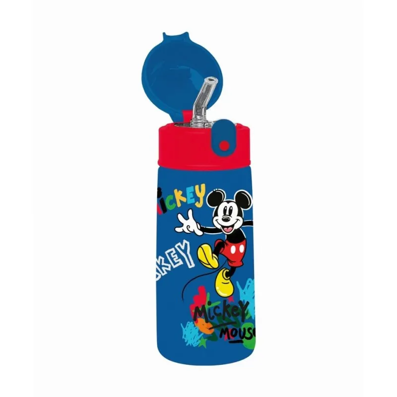 SEVEN BORRACCIA TERMICA MICKEY KID DISNEY 460ML ACCIAIO INOX304 STAINLESS STELL FREDDO24H.CALDO12T.STAGNA BPA FREE SEVEN