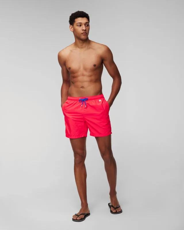 Shorts da bagno rossi da uomo MC2 Saint Barth