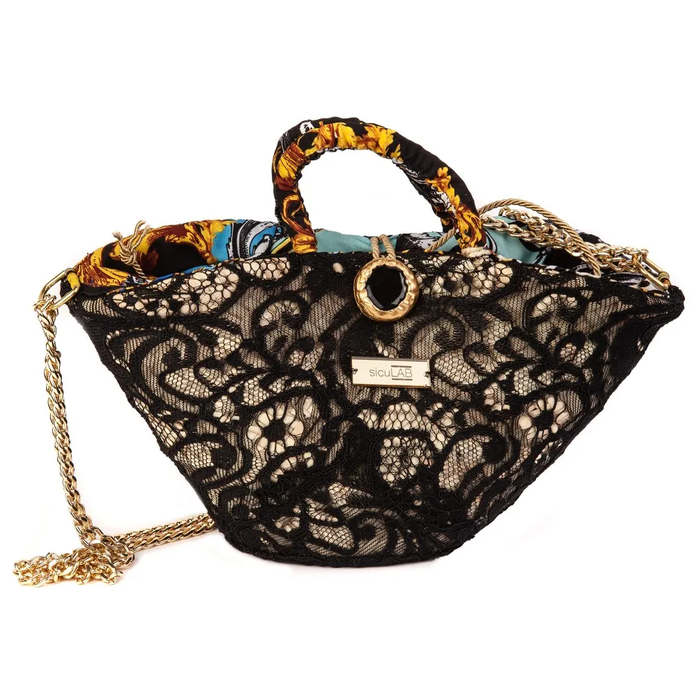 SicuLAB - Coffa Priziusa - Borsa Artigianale Siciliana - Coffa Siciliana - Borsa Artigianale di Alta Qualità Luxury