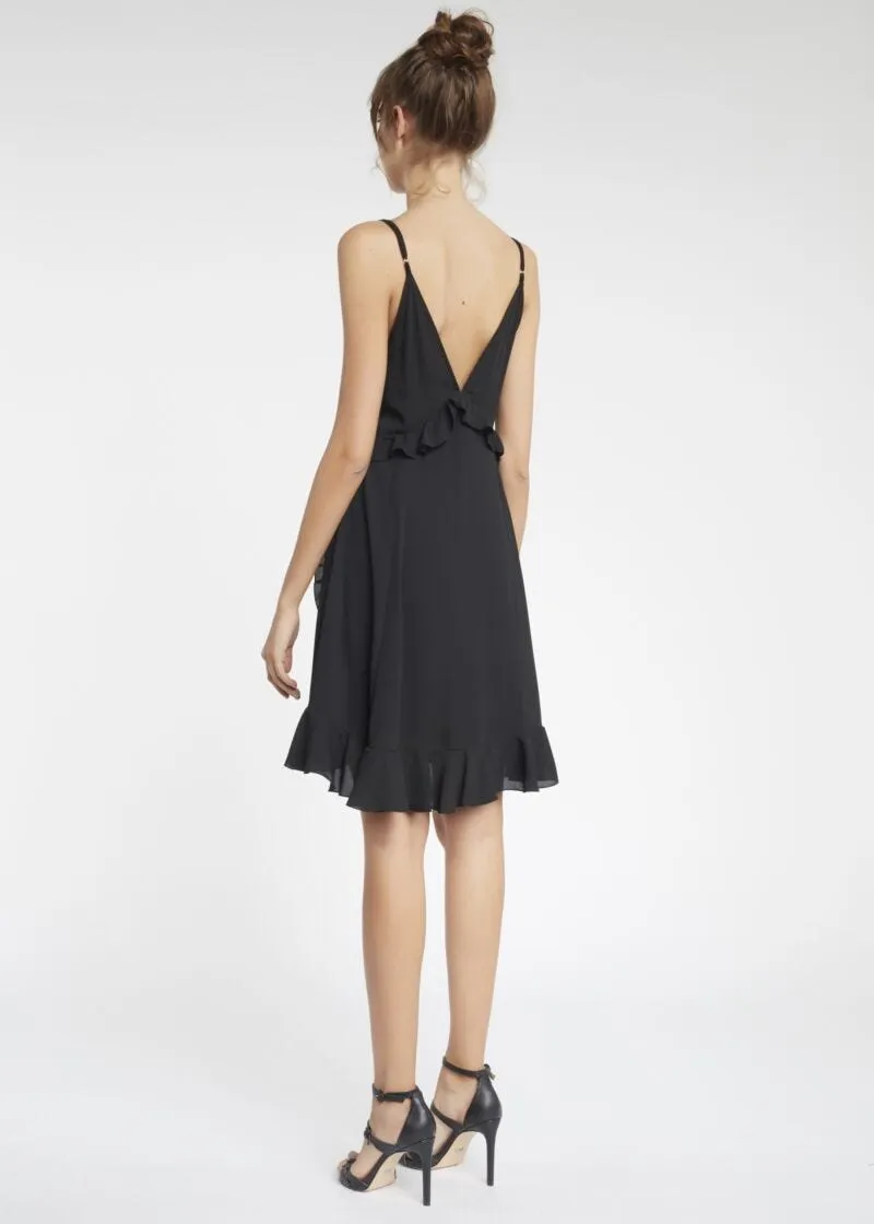 Slip dress con rouche