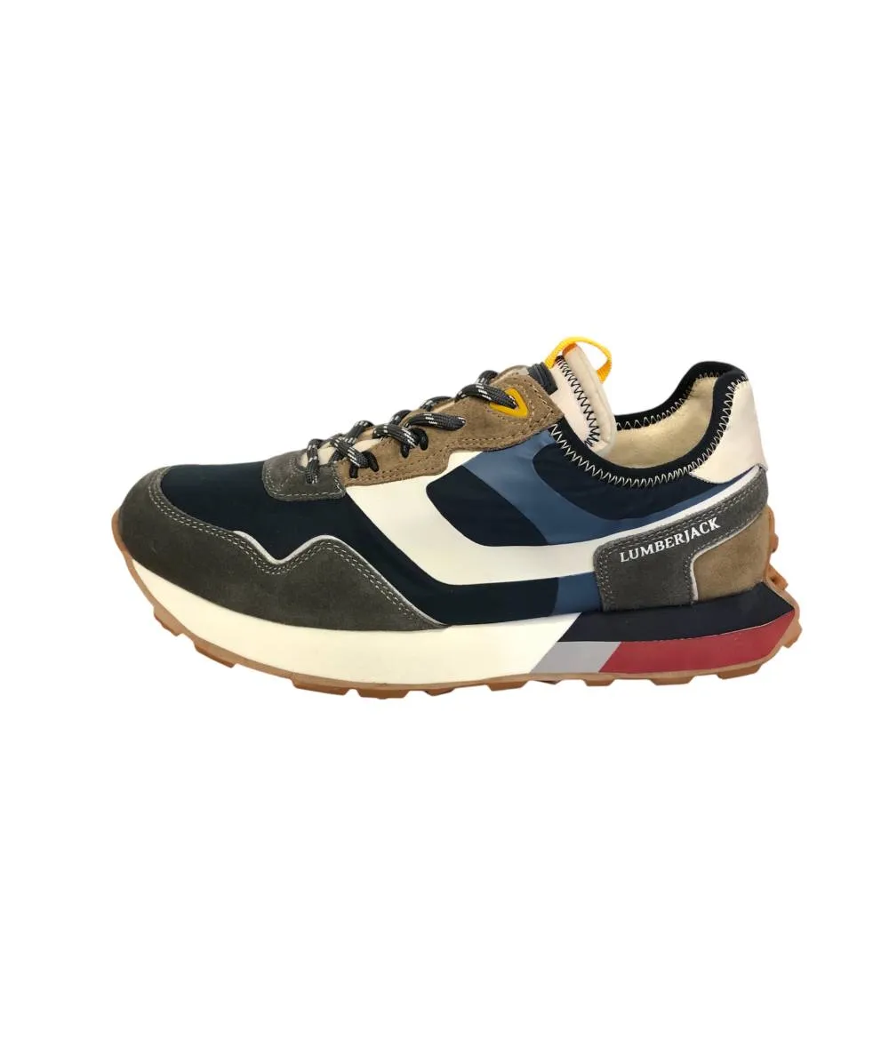sneakers Scarpa uomo Lumberiack furi 1412  blu grey- plantare