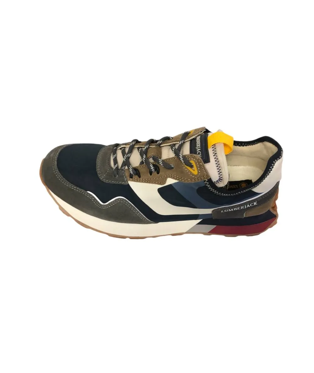 sneakers Scarpa uomo Lumberiack furi 1412  blu grey- plantare