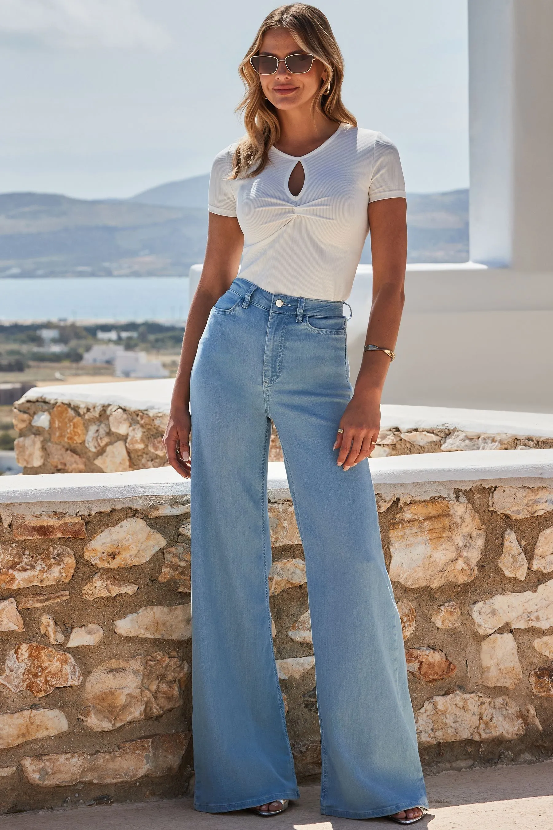 Sosandar Palazzo - Jeans