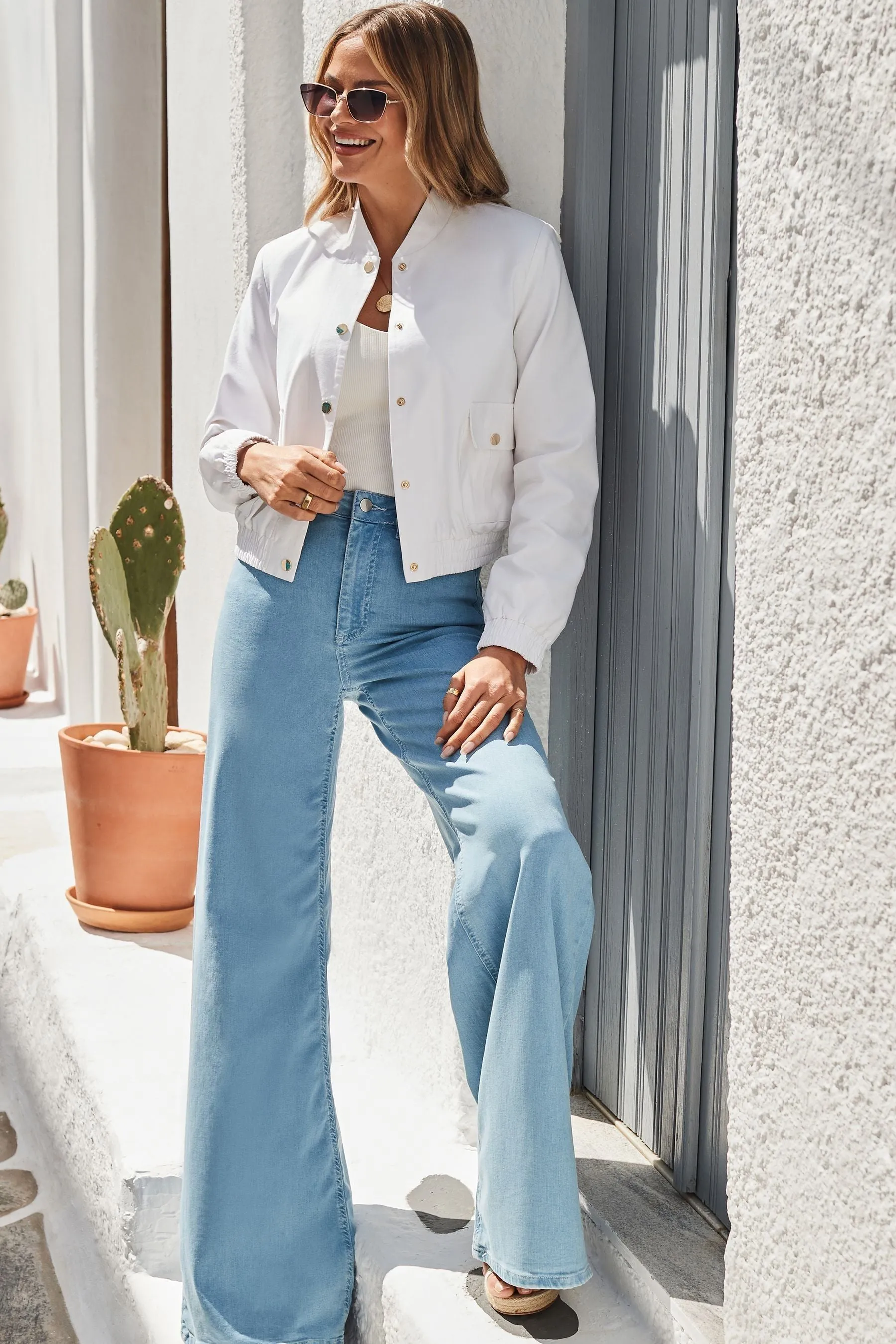 Sosandar Palazzo - Jeans