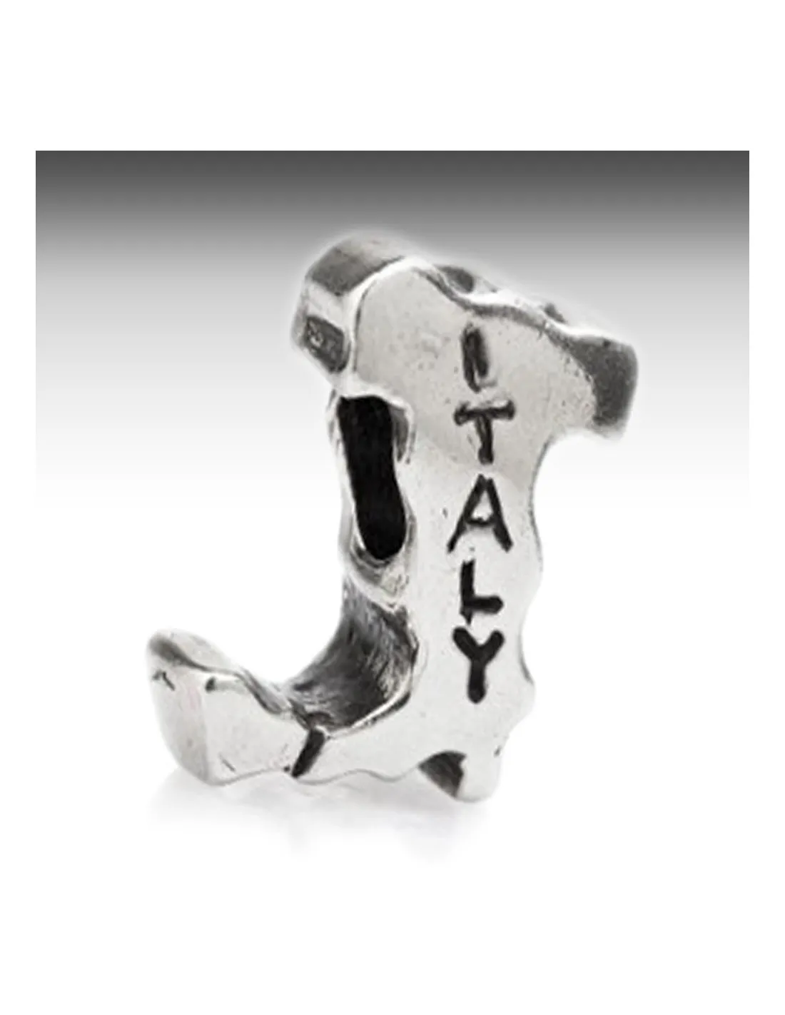Stivale Italiano charm argento