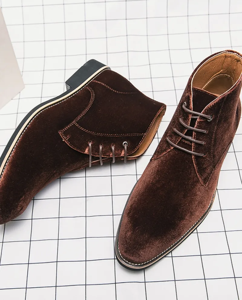 Stivaletti Chelsea da uomo di lusso Stivaletti in pelle da uomo Fashion Designer Stivali piatti da uomo di marca Scarpe oxford d