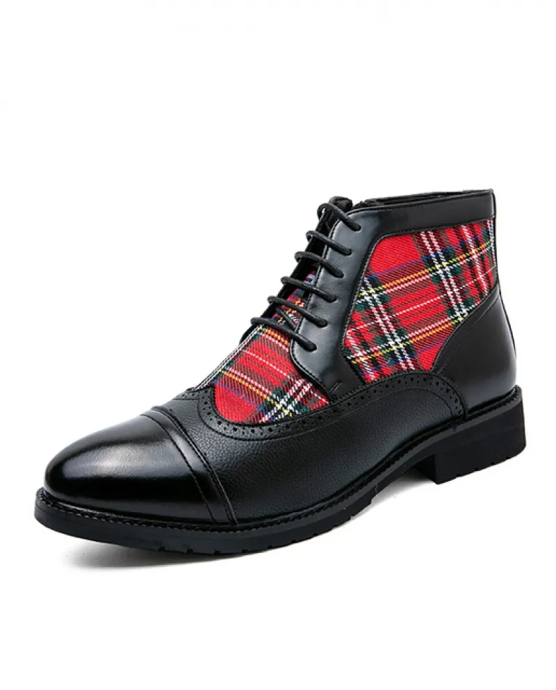 Stivaletti Chelsea da uomo di marca Autunno Inverno Stivaletti da uomo slip-on in pelle spaccata Designer di moda di lusso Class