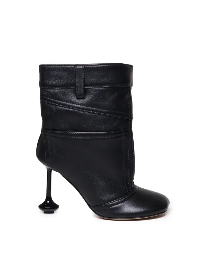 STIVALETTI TOY PANTA 90 IN PELLE