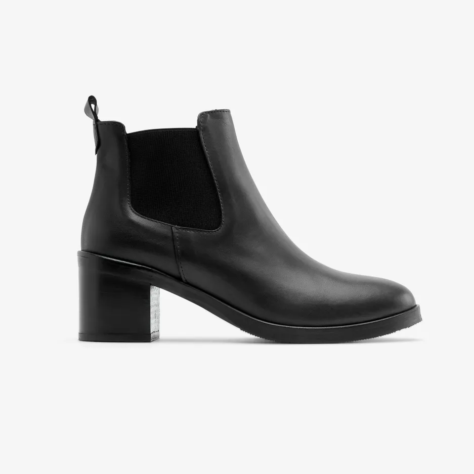 Stivaletto Nero Tacco
