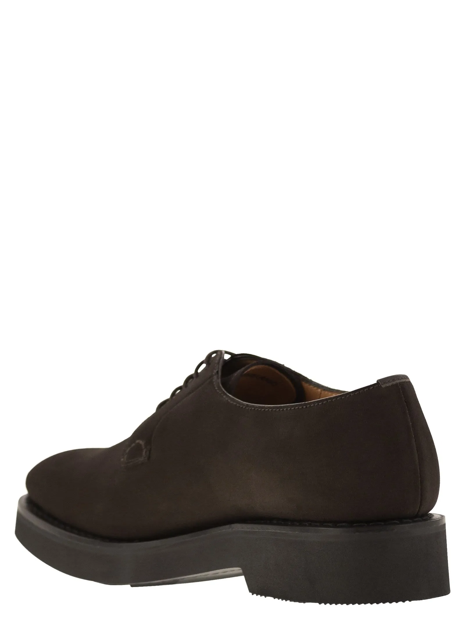 Suede Calfskin Derby