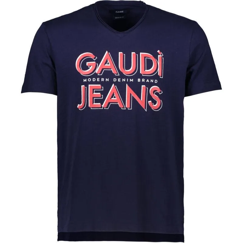 T-shirt con scollo a V