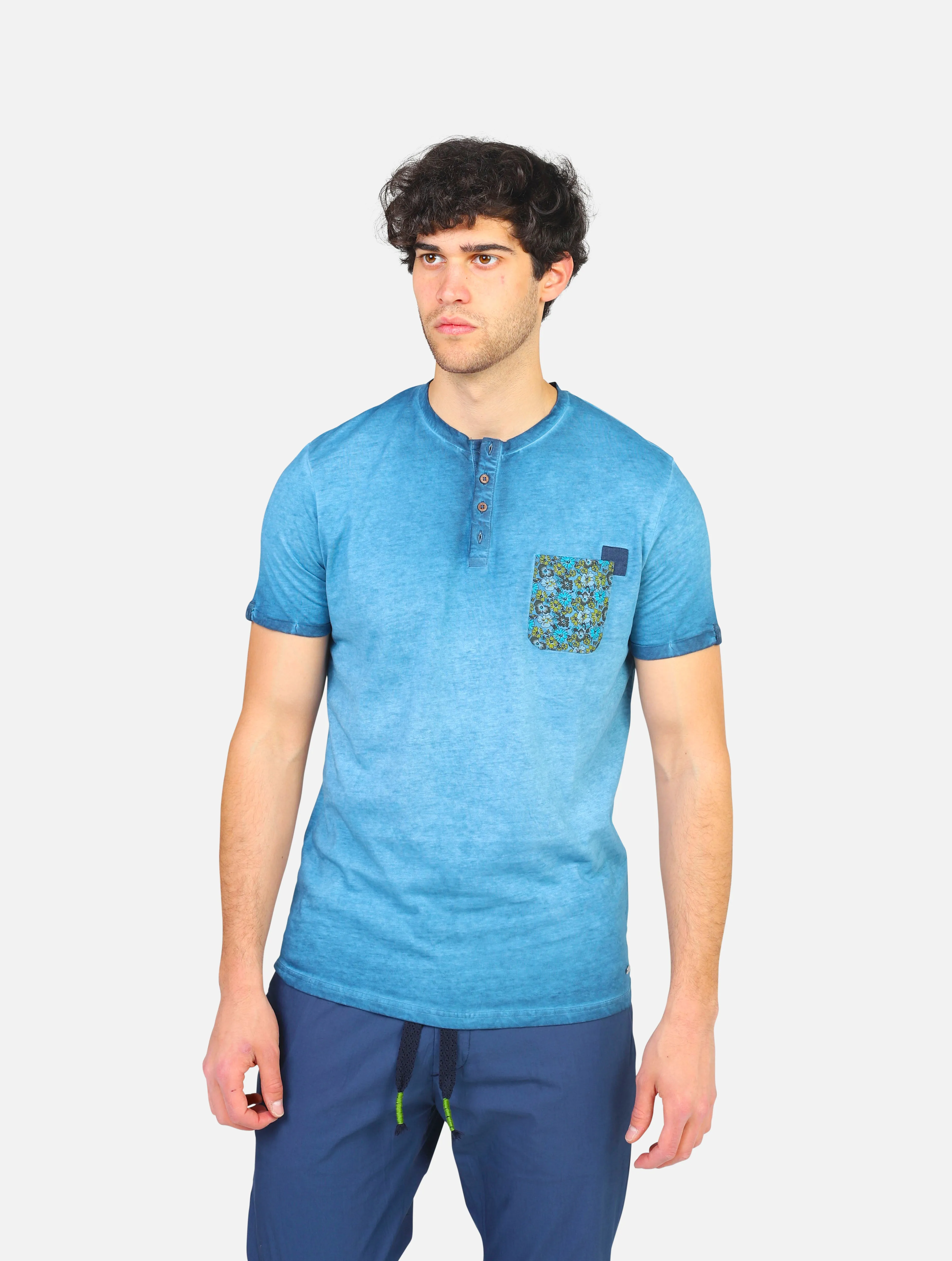 t-shirt MARKUP - MK491058DENIM
