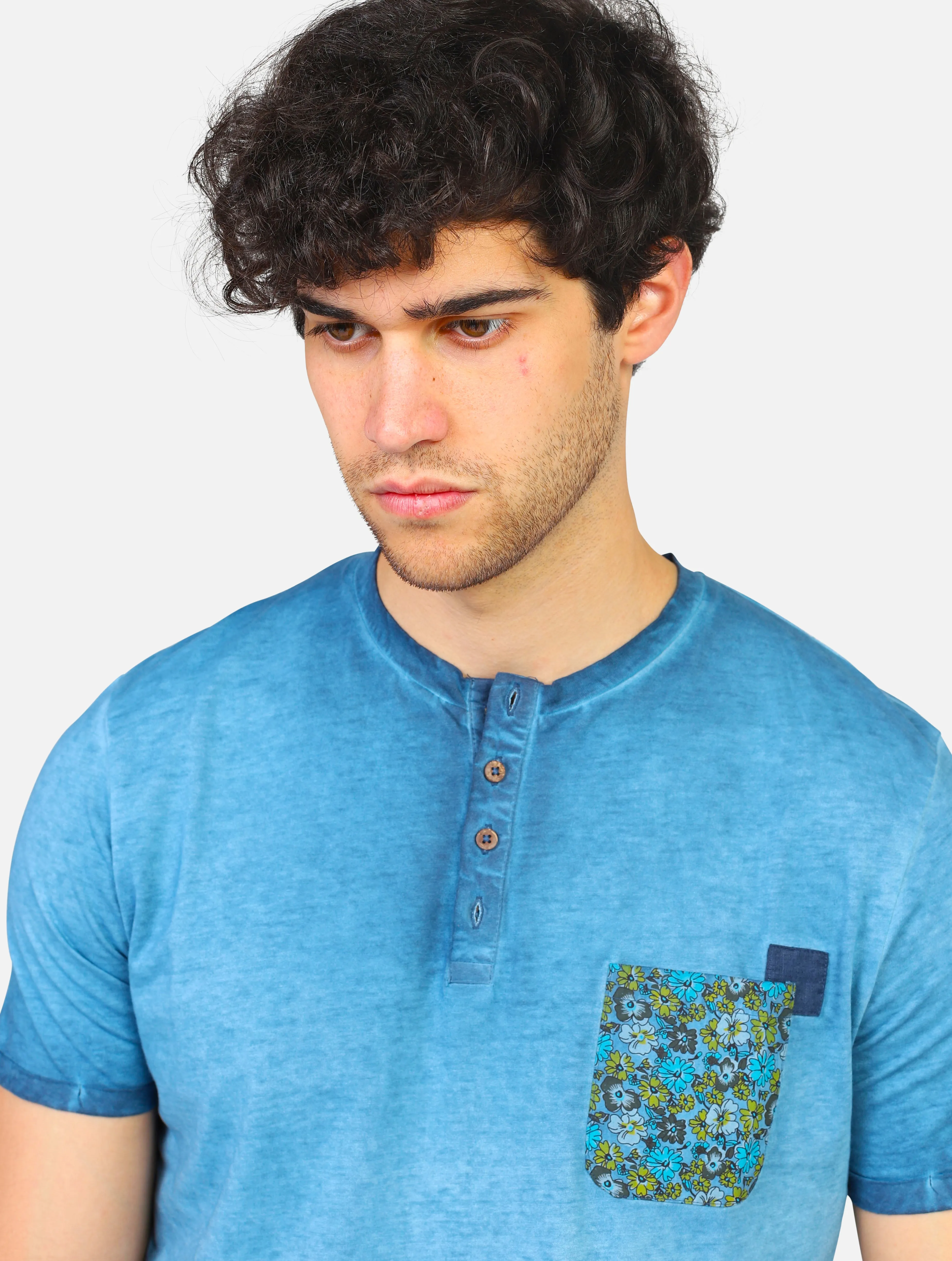 t-shirt MARKUP - MK491058DENIM
