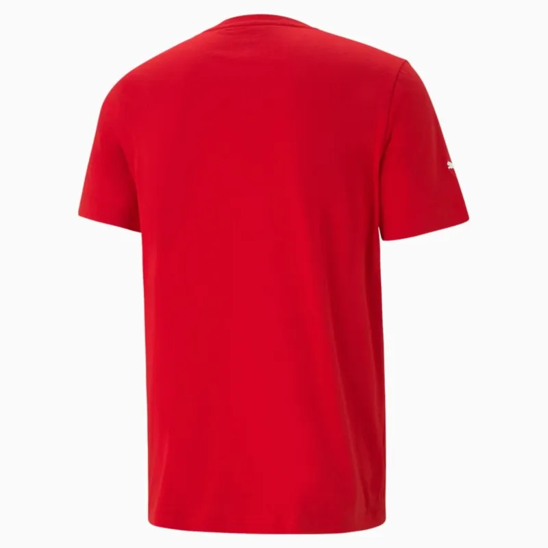 T-shirt Scuderia Ferrari Bandiera a Scacchi Uomo