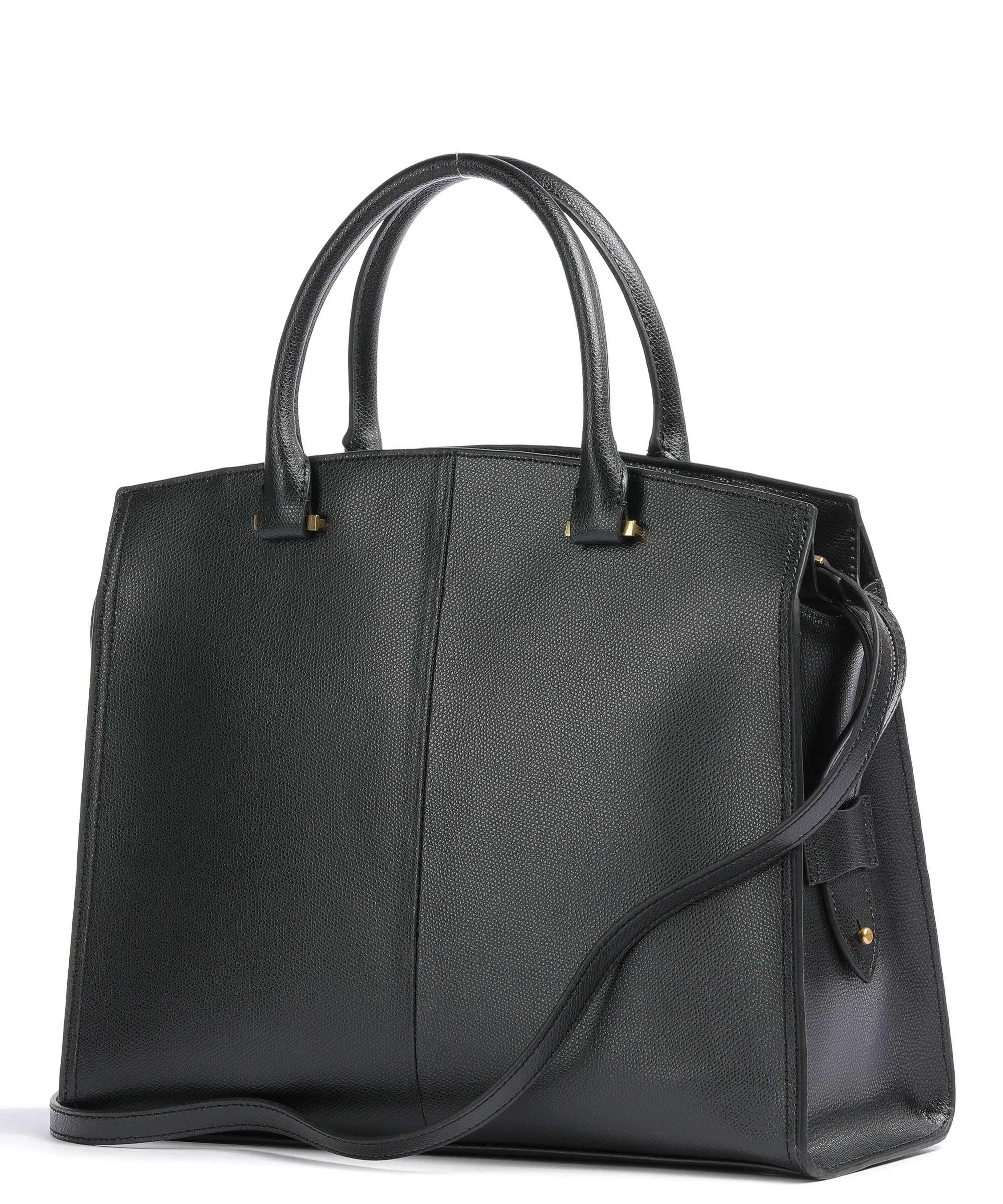  Ted Baker Nialina Borsa a mano pelle di vacchetta grana nero  