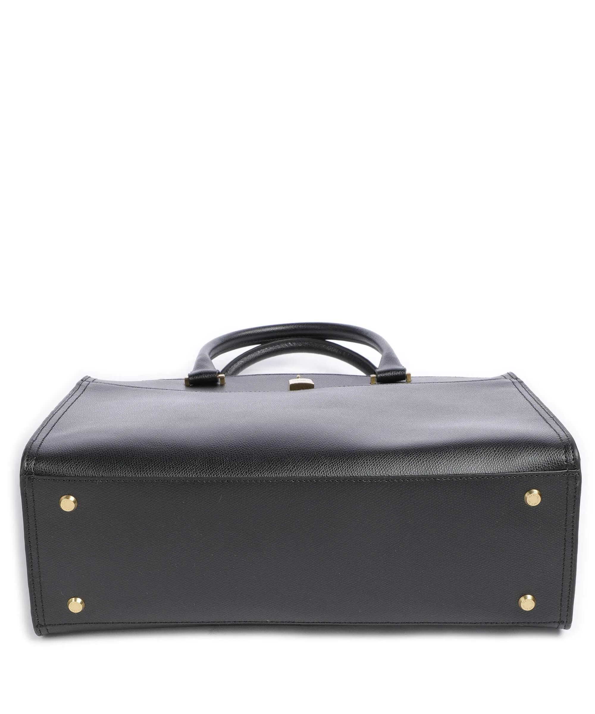  Ted Baker Nialina Borsa a mano pelle di vacchetta grana nero  