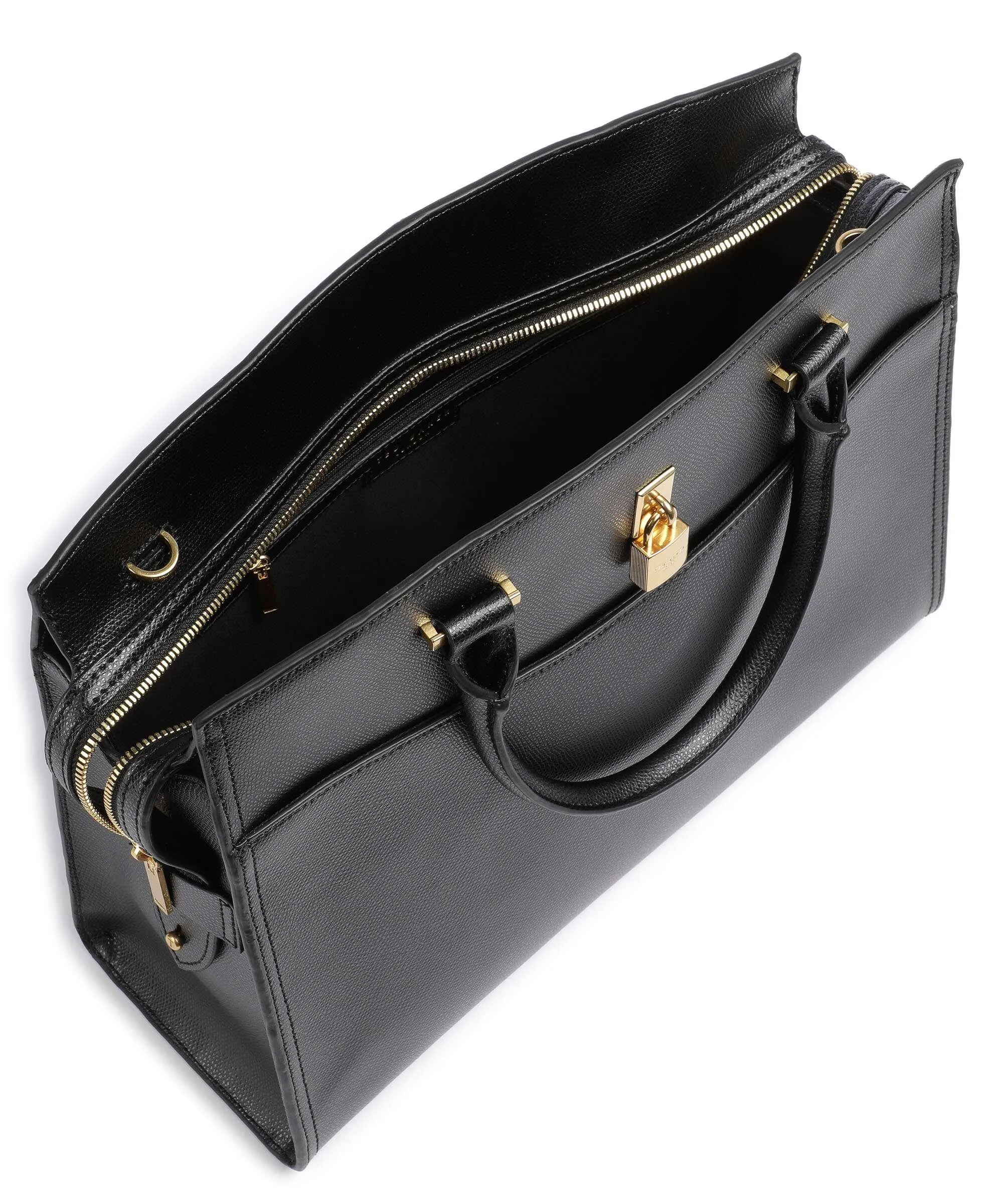  Ted Baker Nialina Borsa a mano pelle di vacchetta grana nero  