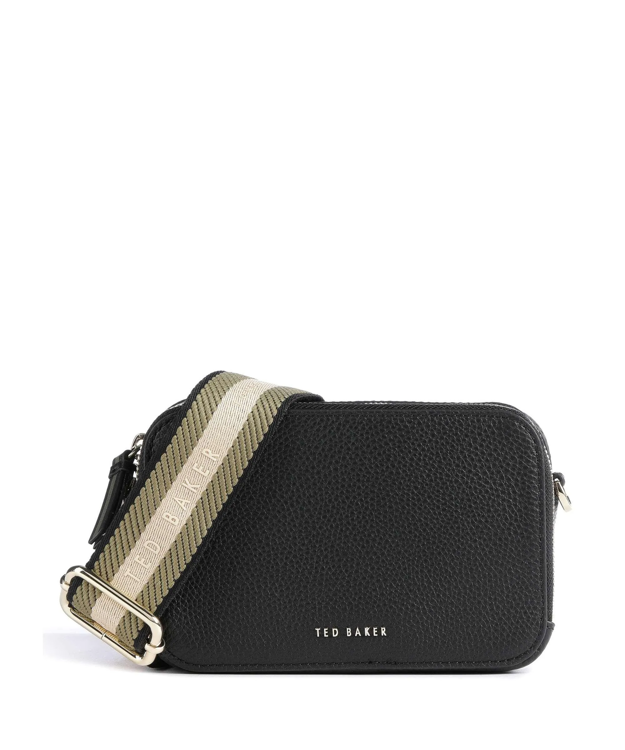 Ted Baker Stunna Borsa a tracolla pelle granulata nero  