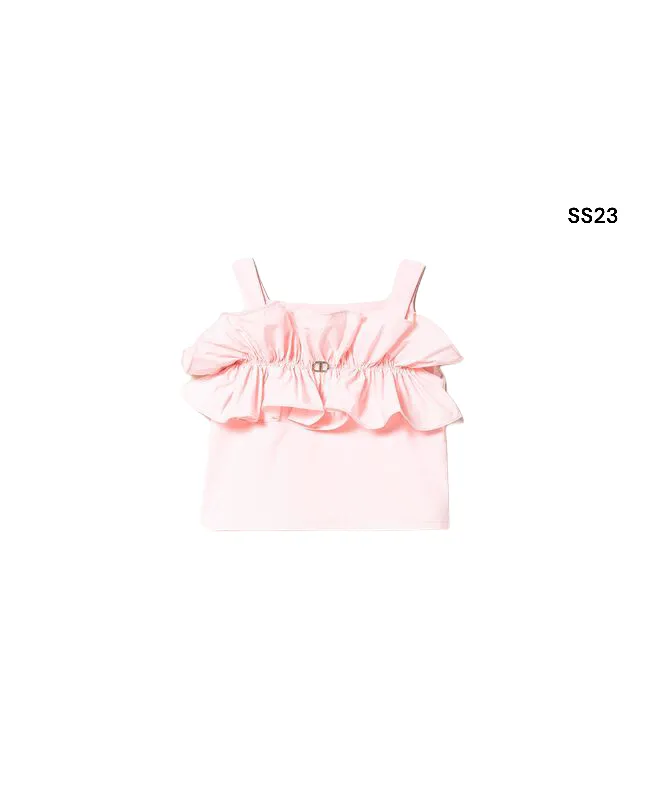 Top rosa per bambina