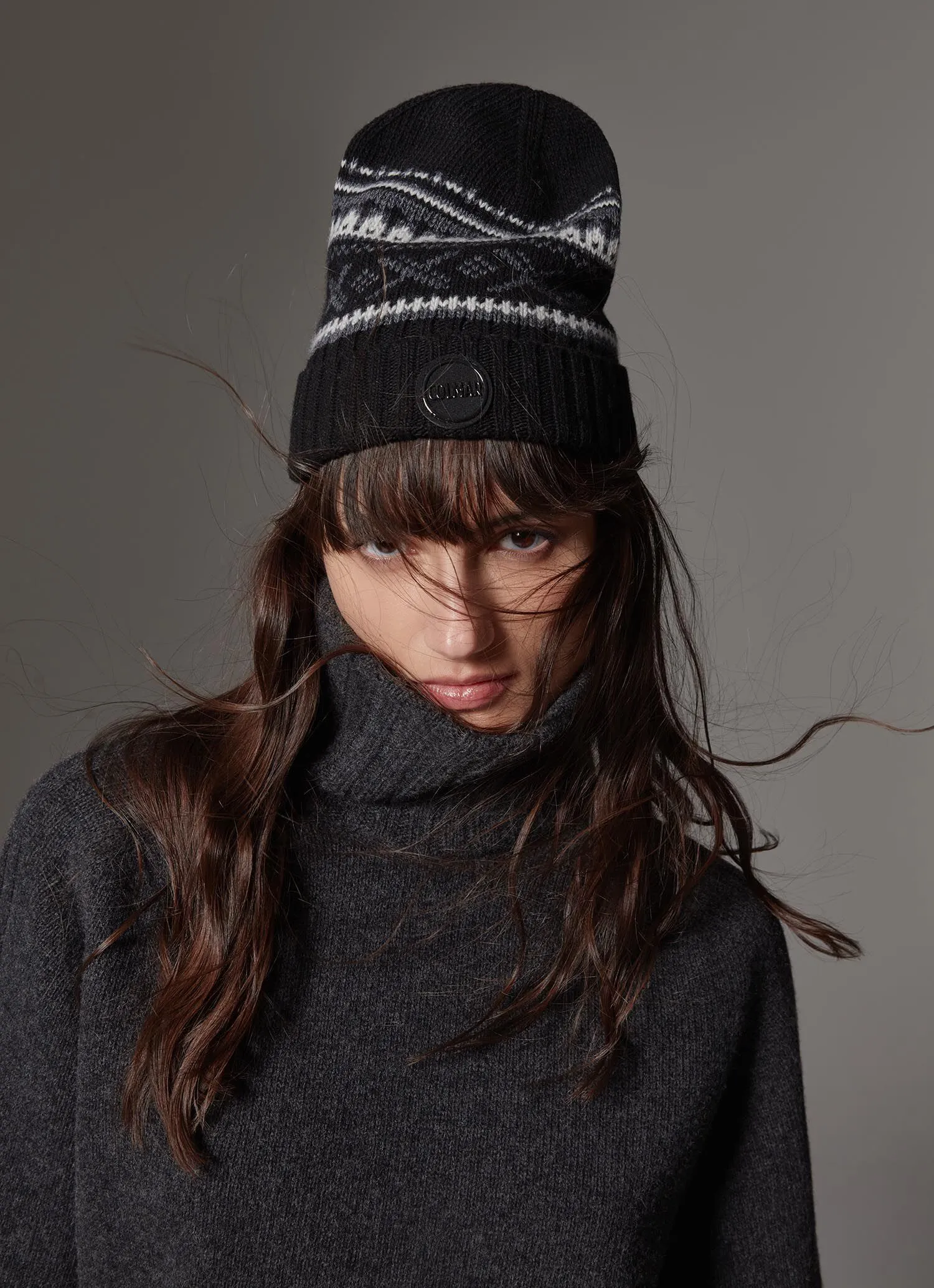 Unisex cashmere-blend hat