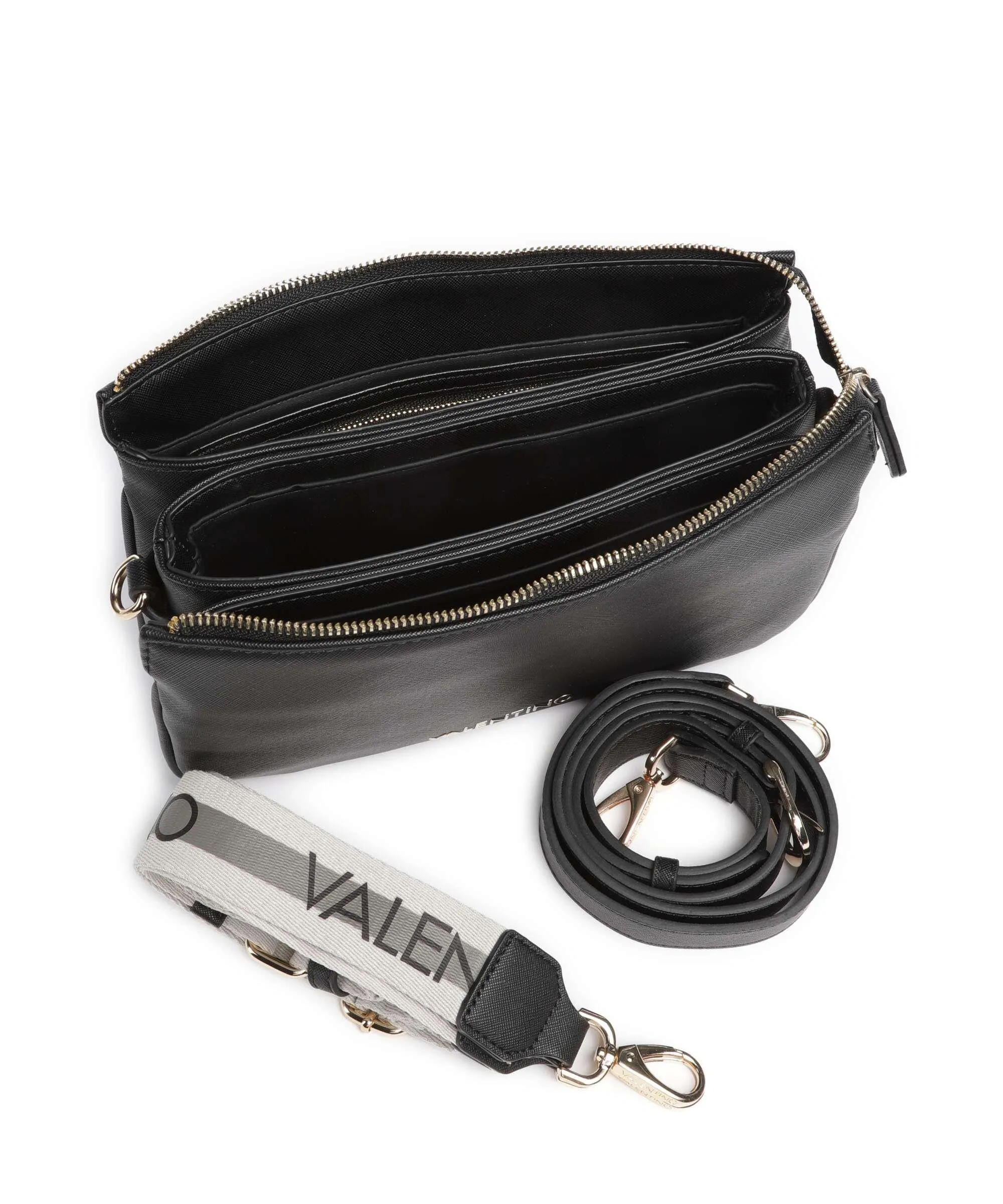 Valentino Bags Zero Re Borsa a tracolla pelle sintetica nero  