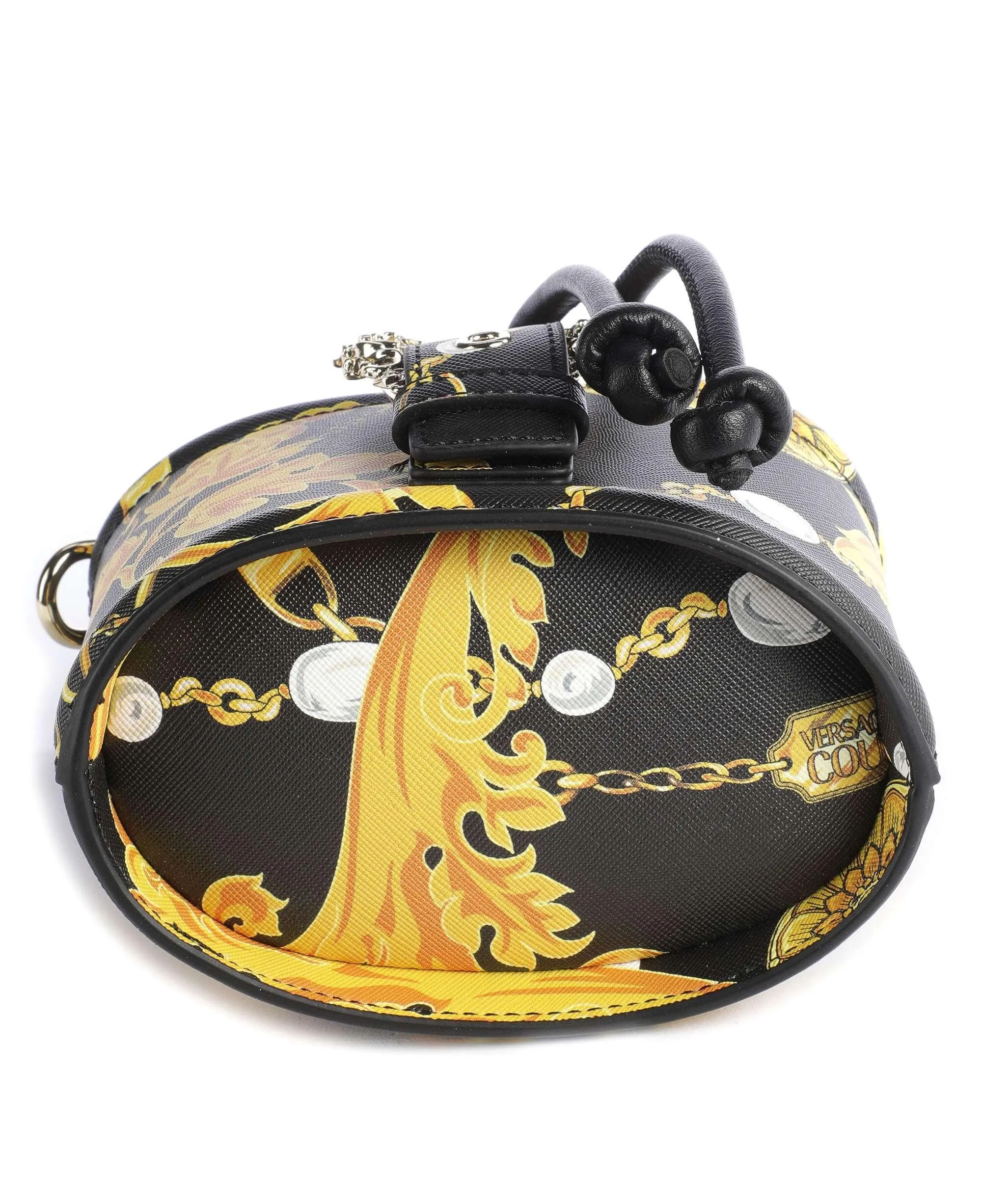  Versace Jeans Couture Couture 01 Borsa a secchiello pelle sintetica nero  