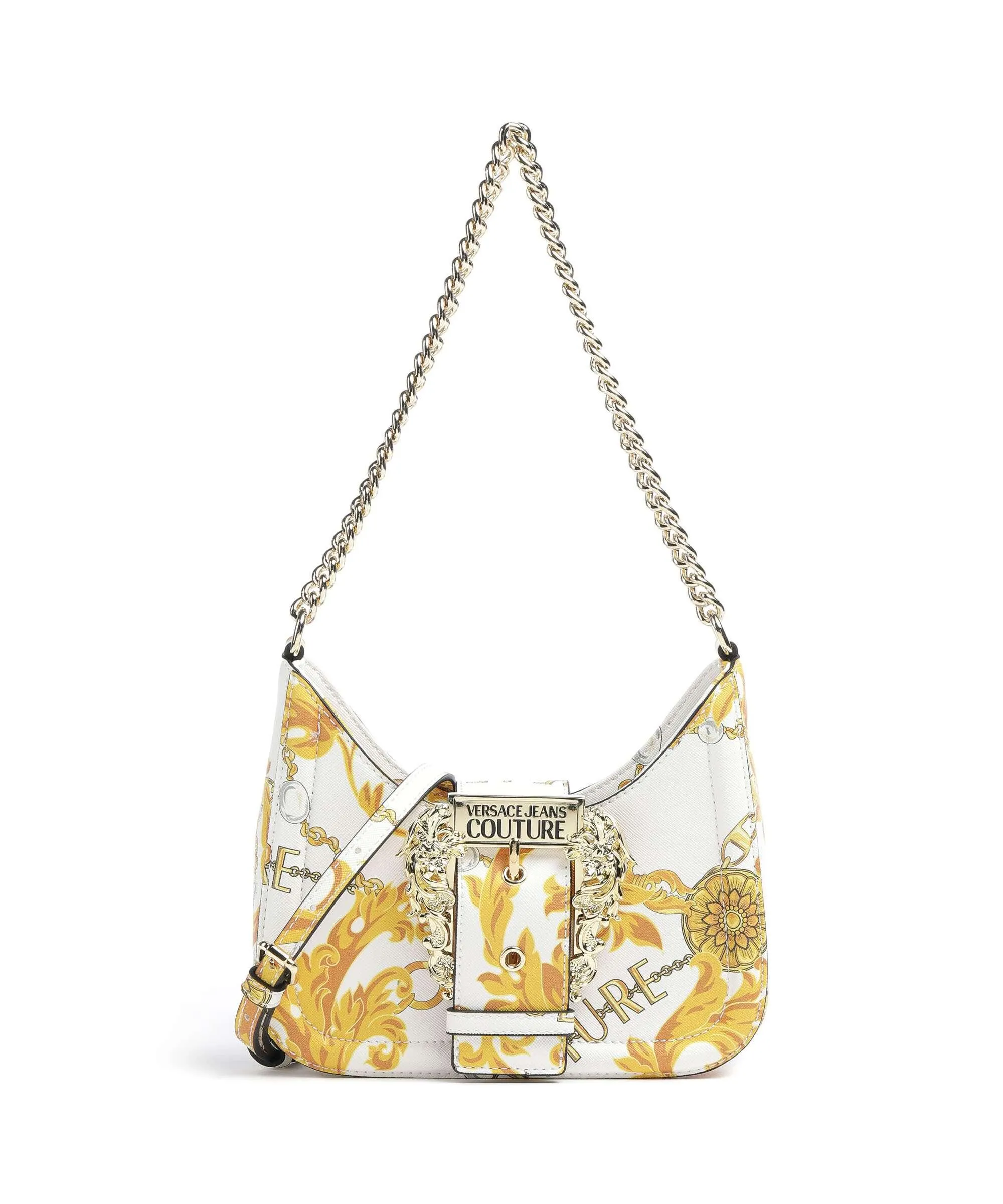  Versace Jeans Couture Couture 01 Borsa a spalla pelle sintetica bianco  