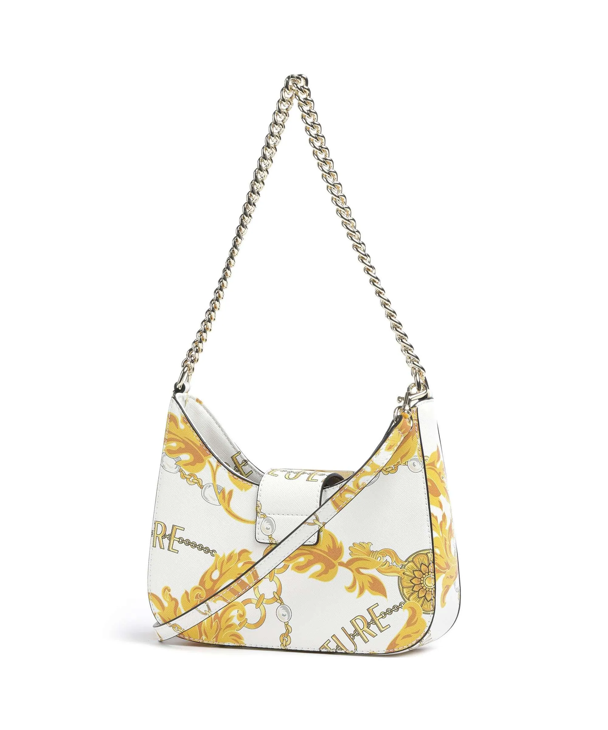  Versace Jeans Couture Couture 01 Borsa a spalla pelle sintetica bianco  