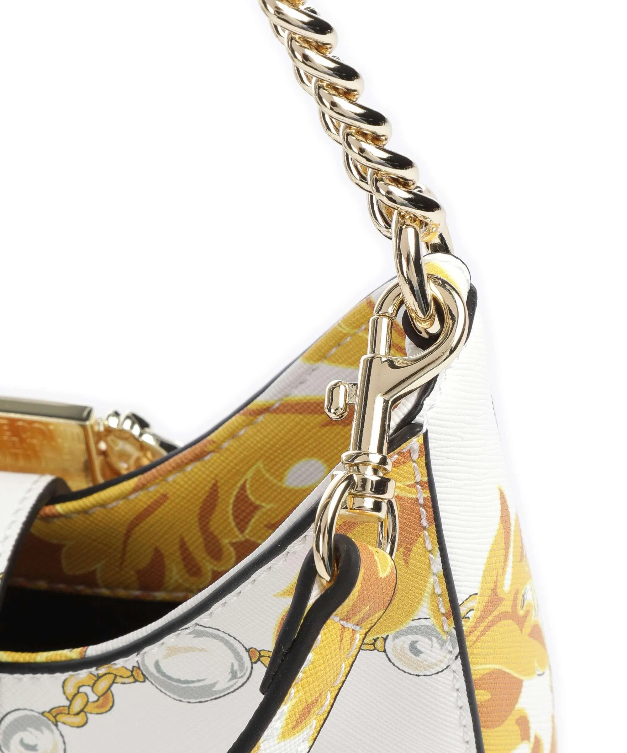  Versace Jeans Couture Couture 01 Borsa a spalla pelle sintetica bianco  